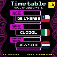 DE//SIRE @ ADE 2025 - Solo Ravers Invite