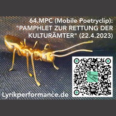 64.MPC (Mobile Poetryclip): PAMPHLET ZUR RETTUNG DER KULTURÄMTER @ LyrikLounge.de