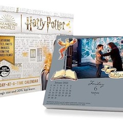 Read✔ ebook✔ ⚡PDF⚡ 2023 Harry Potter Day-at-a-Time Box Calendar