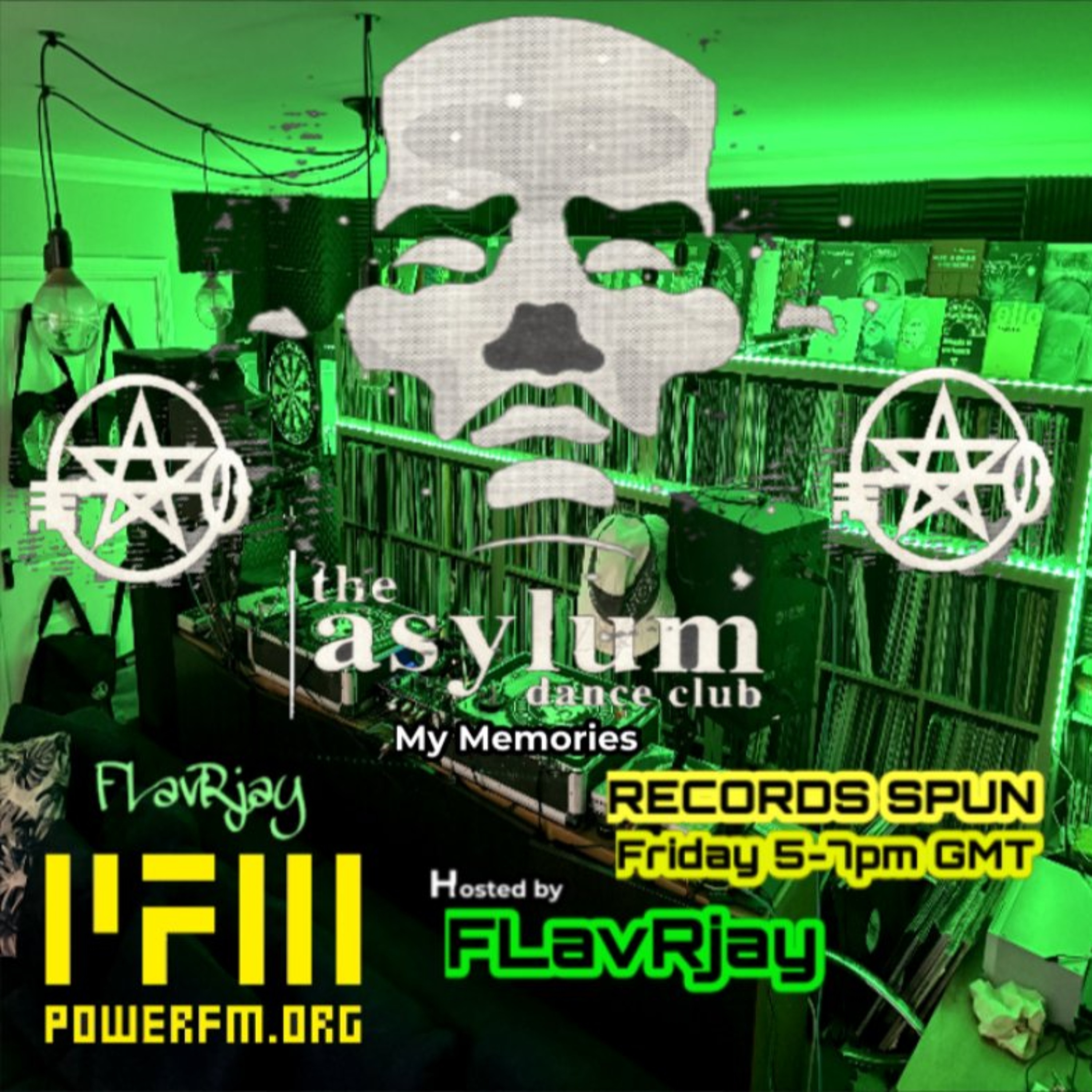 FLavRjay RECORDS SPUN #025...ASYLUM Dublin 93/94 My Memories...Power FM 2026-7-17 episode artwork
