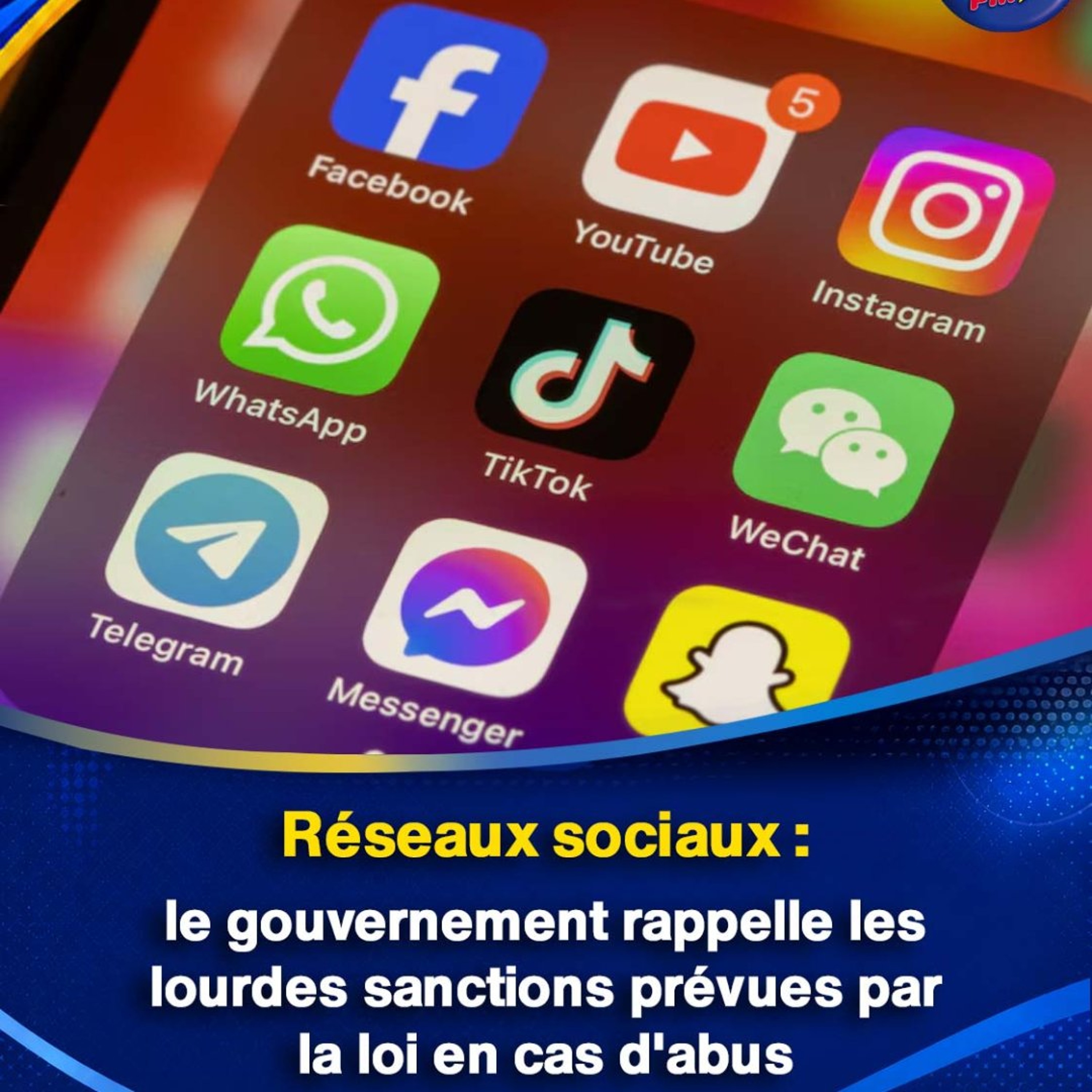 Réseaux sociaux : le gouvernement rappelle les lourdes sanctions prévues par la loi en cas d'abus episode artwork
