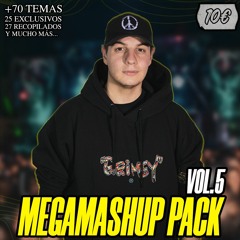 MEGAMASHUP PACK Vol.5 (+70 TRACKS) | 25 EXCLUSIVOS + 27 RECOPILADOS + MUCHO MÁS | 10€