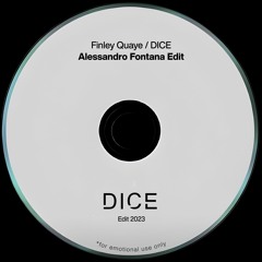 Finley Quaye - DICE (Alessandro Fontana EDIT)