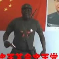 blackman singing chinese red songs