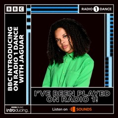 Back On Plastic played on BBC Radio 1 Dance - with Jaguar