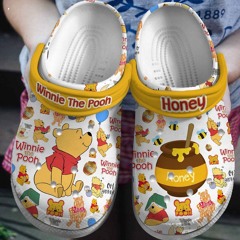 Winnie The Pooh Honey Crocs Clog