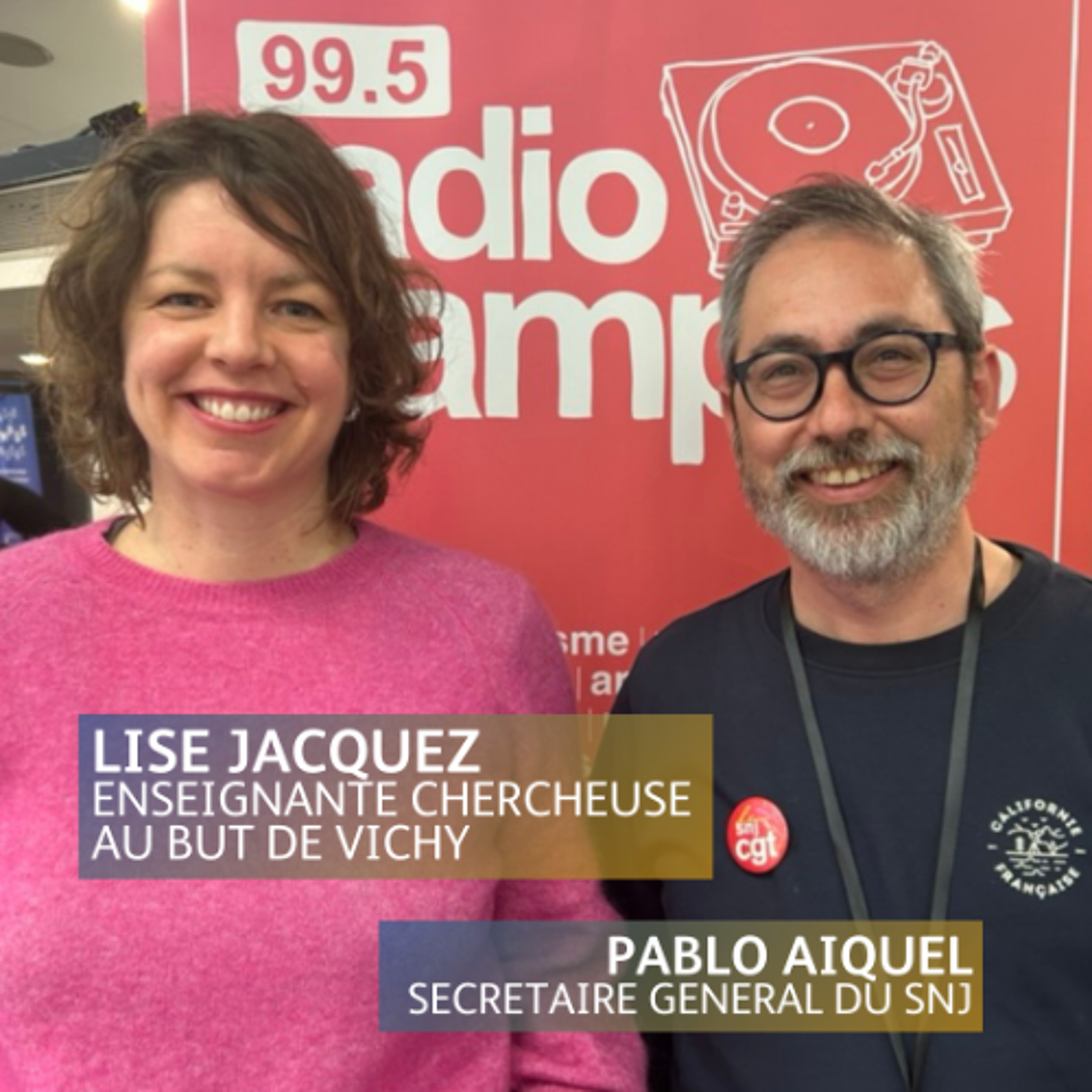 École de journalisme et rachats des magnats des médias - Invité.e.s Pablo Aiquel, Lise Jacquez episode artwork