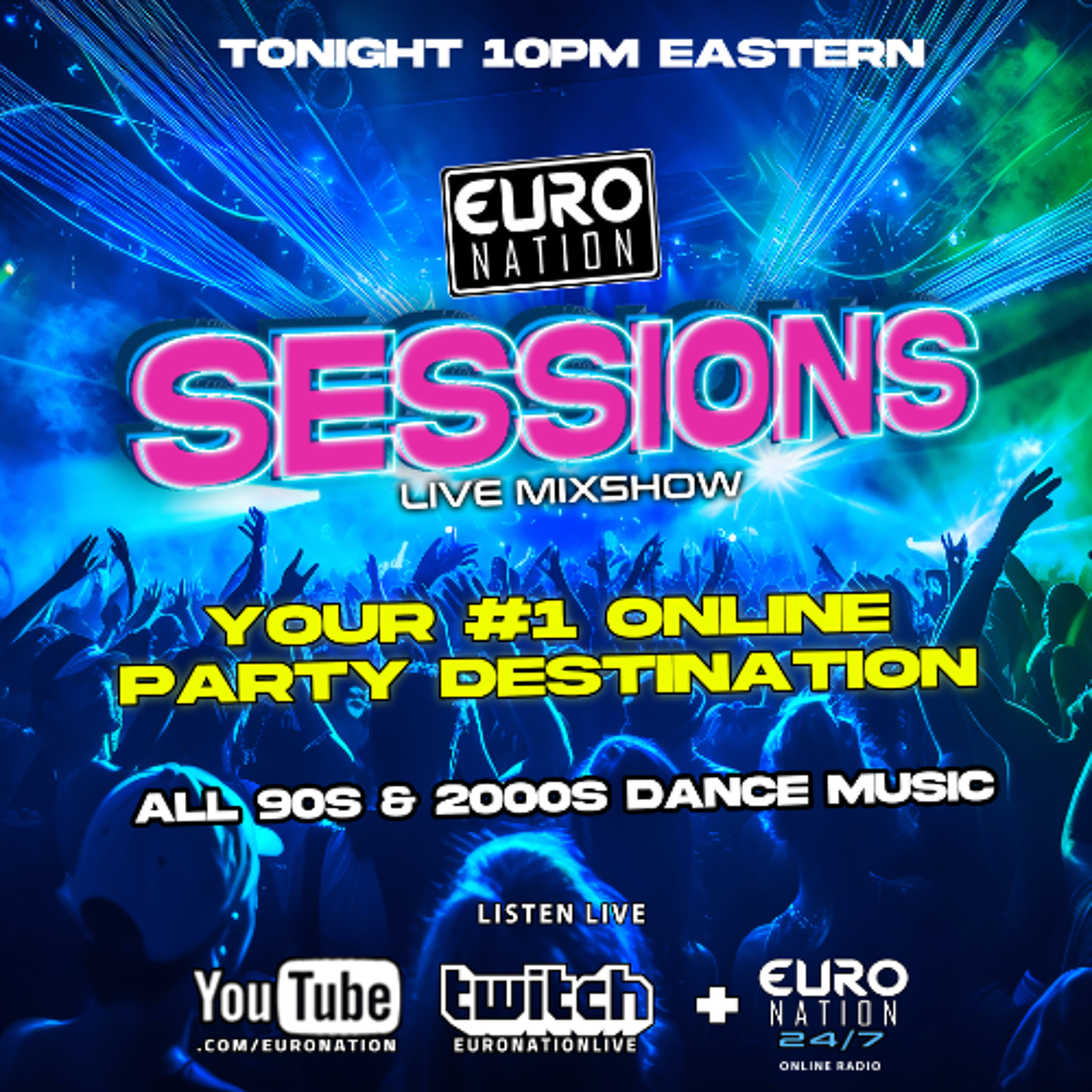 Euro Nation SESSIONS EuroDance Mix - February 21, 2026 episode artwork
