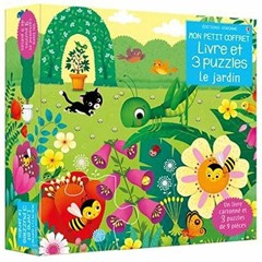 [Télécharger en format epub] Le jardin - Mon petit coffret livre et 3 puzzles PDF EPUB VF4Bz