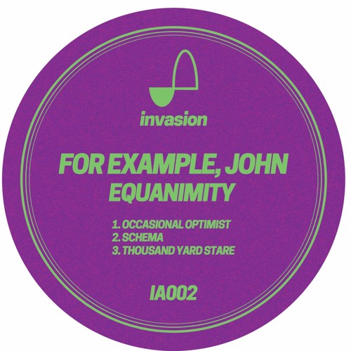 For Example, John - Schema (Equanimity)