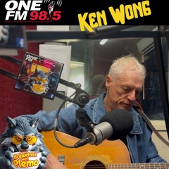 Singer Ken Wong Live in the One FM Studio