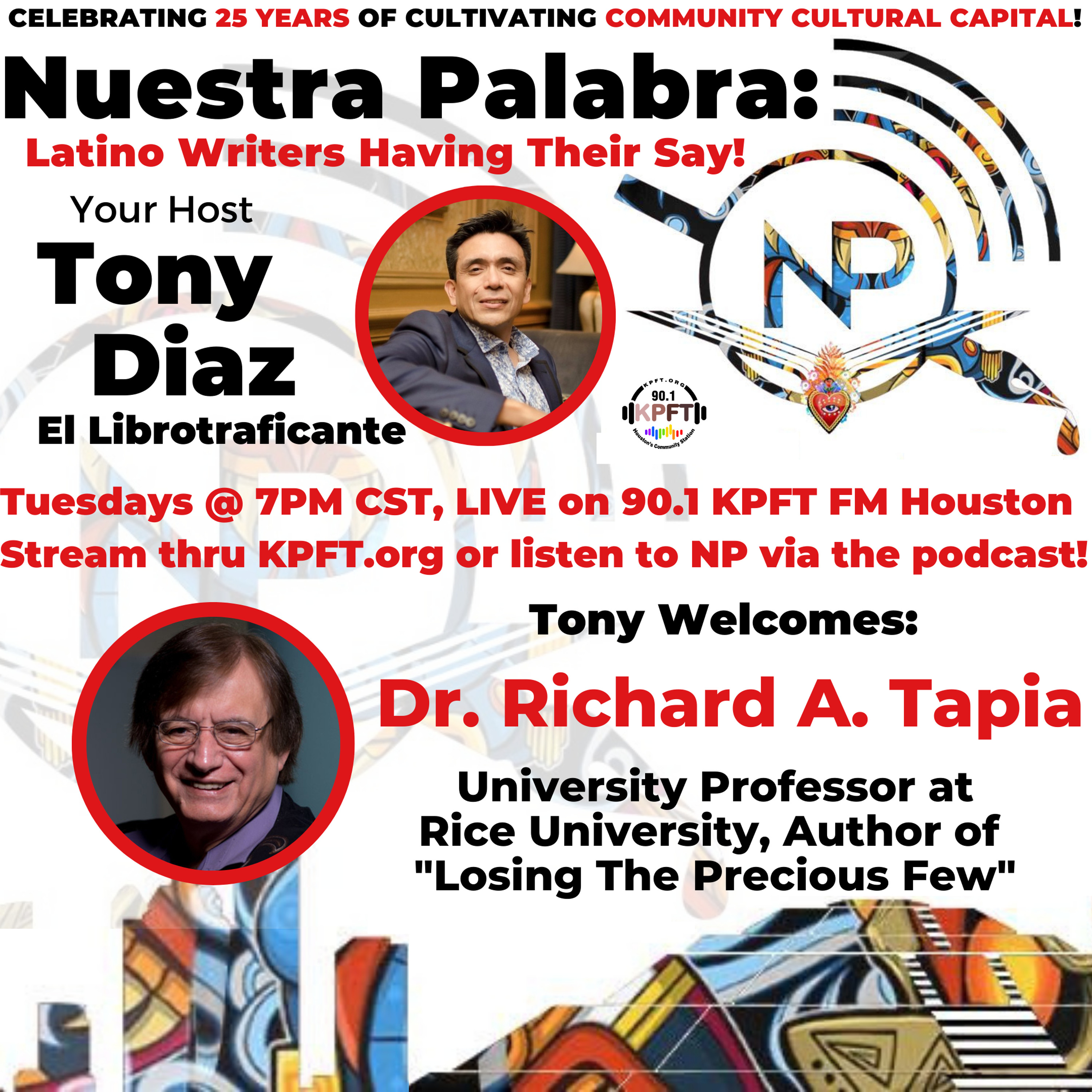 Nuestra Palabra: Latino Writers Have Their Say w/ Tony Diaz