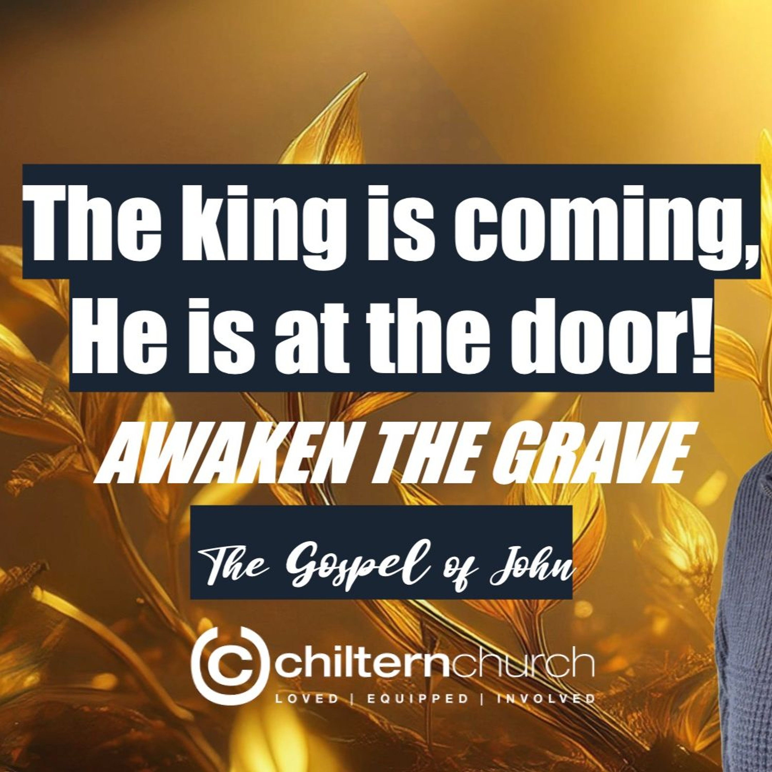 Awaken the grave - He is at the door episode artwork