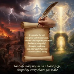 Your life story begins on a blank page, shaped by every choice you make