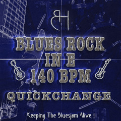 Blues Rock in E 140 bpm