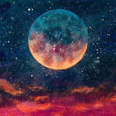 Colourful Moon