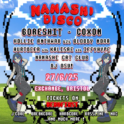 Nanashi Disco does Bristol promo mix - Kalisae b3b IFFYHYPE b3b Hurtdeer