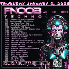 be maniac - Online Radio Show by maniaclina - Fnoob Radio January 2025