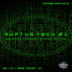 RUPTUR TECH #1 - Minimal / Tech house / Acid