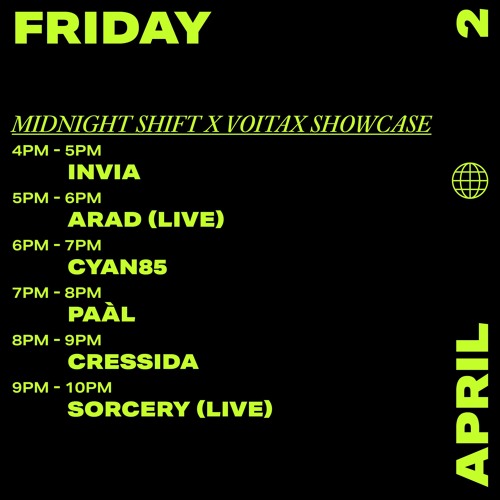 Stream Paàl - HÖR Radio (Midnight Shift X Voitax Showcase 03.04.2020) by  Paàl | Listen online for free on SoundCloud