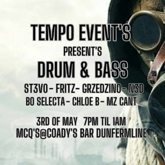 Tempo DnB 3rd May 24