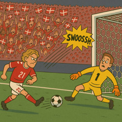Så' der mål til Danmark!