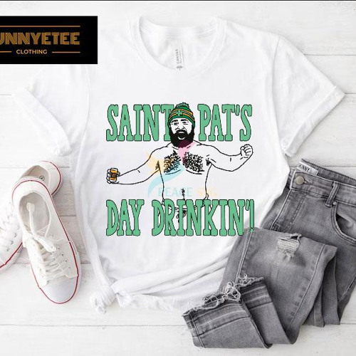 Saint Pats Day Drinkin Jason Kelce Shirt