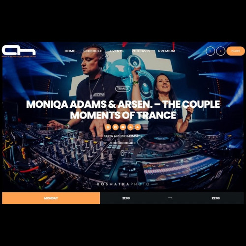 Moniqa Adams & Arsen. - The Couple Moments of Trance 003 @AH.FM - March 2025