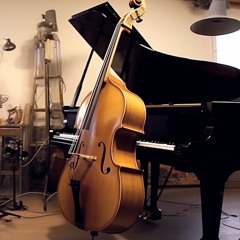 Piano and Upright AI Jazz Bass Improvisation EPIC