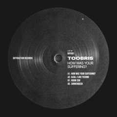 [REPRESS available on Bandcamp] Diff Premiere: Toobris - Alba, I Like Techno [DIFF001]