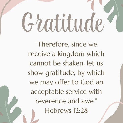 Life-changing gratitude