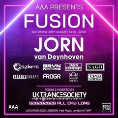 DJ James'007'Cracknell:FUSION London Trance event, DJ Comp Progressive-Uplifting Warm-up style Demo