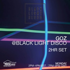 Goz - Black Light Disco 26th September 2022