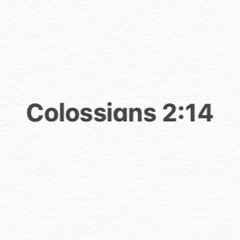 One Man Fights for My Peace (from Colossians 2:13-15)