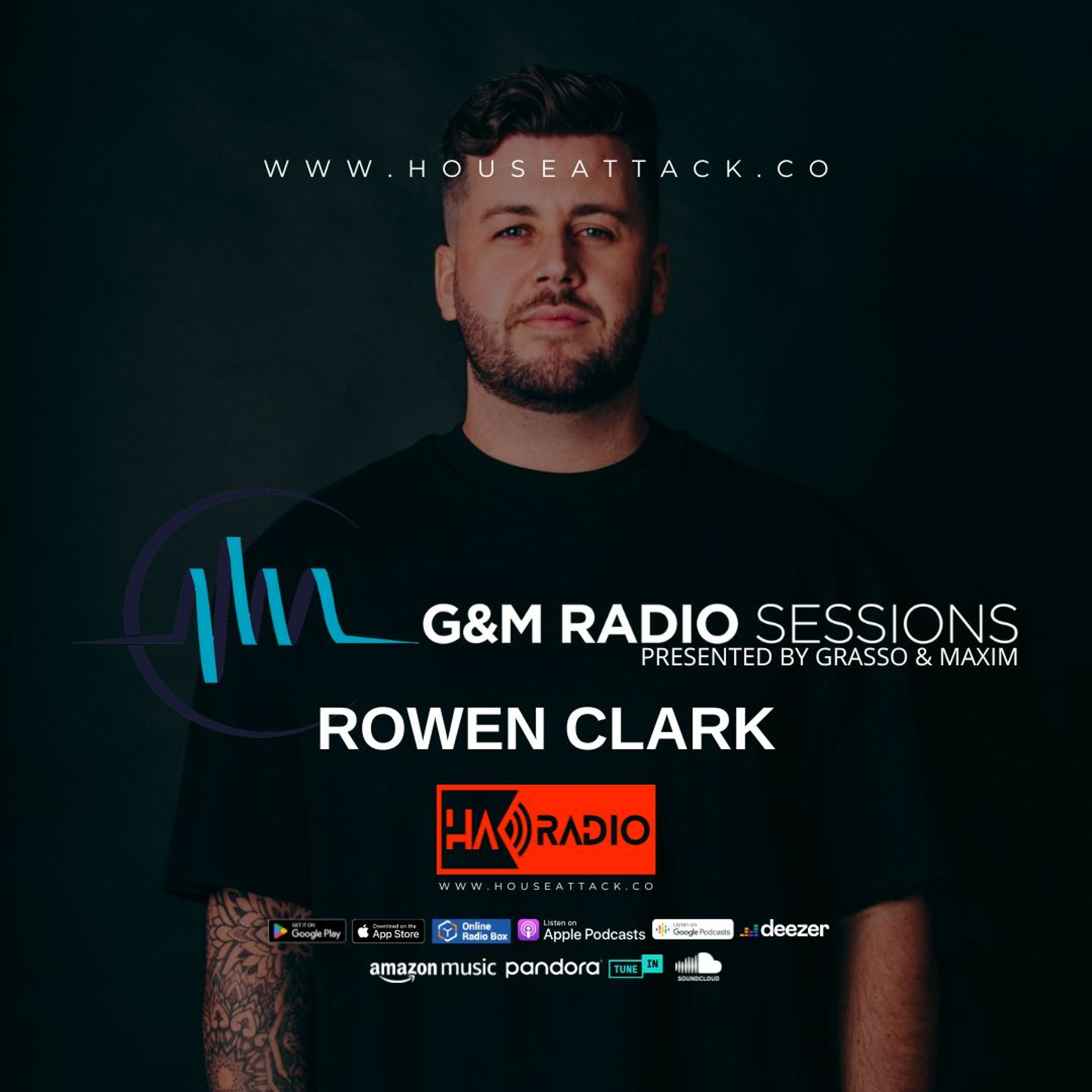 G&M Radio Sessions - Episode 219, Rowen Clark - GM RADIO episode artwork