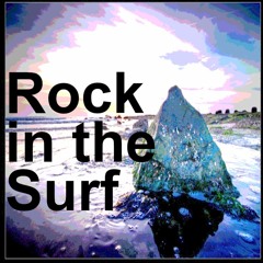 rock in the surf