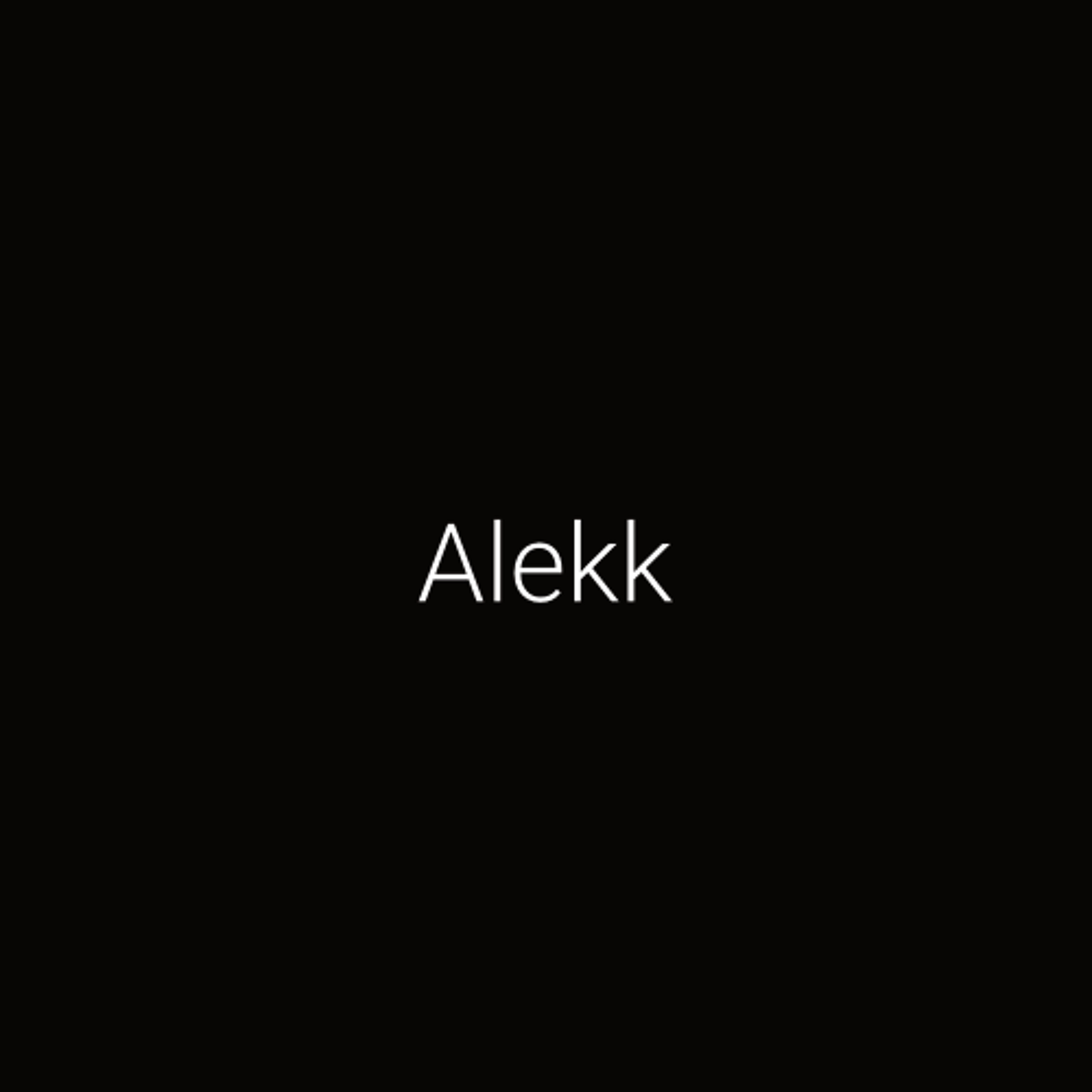 Episode #116: Alekk