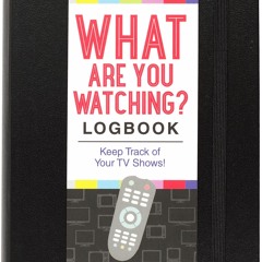 read_ What Are You Watching? Logbook (with removable cover band for privacy)