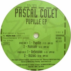 Pascal Colet - Pupile (Original Mix 1995)