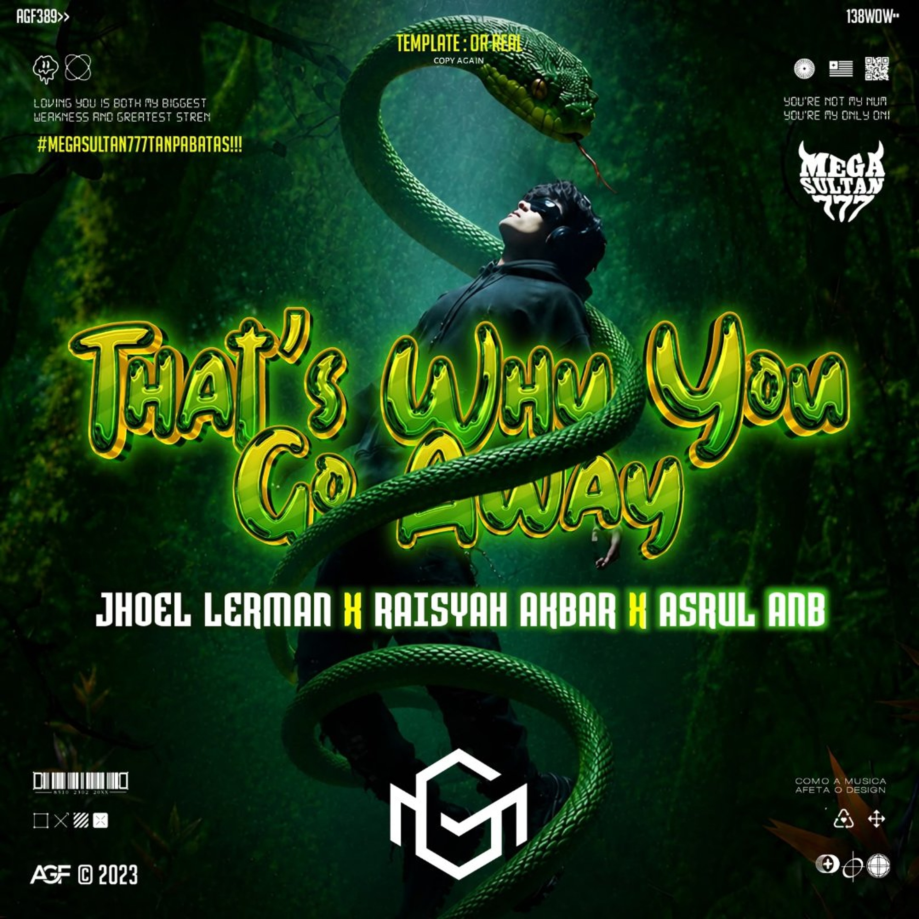 THAT'S WHY YOU GO AWAY ( MG X JHOEL LERMAN X RAISYAH AKBAR X ASRUL ANB ) #MEGASULTAN777!!! episode artwork
