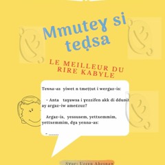 ✔ EPUB  ✔ Mmute? si te?sa: Le meilleur du rire kabyle (French Edition)