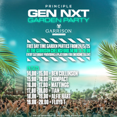 Principle GEN NXT Day Party @ The Garrison - 24/05/25