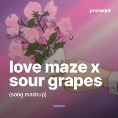 love maze x sour grapes — BTS & le sserafim [mashup]