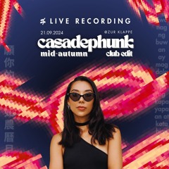 • casadephunk • Babxi @ Zur Klappe [21.09.24]