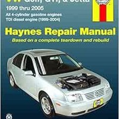[Get] EPUB KINDLE PDF EBOOK VW Golf, GTI, & Jetta, '99 Thru '05, Automotive Repair Manual (a