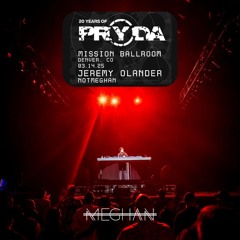 Opening for Eric Prydz and Jeremy Olander, 20 Years of Pryda Tour Live @ Mission Ballroom, Denver