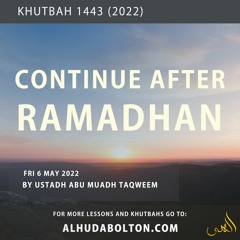 Continue After Ramadhan