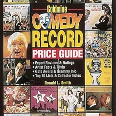 ( oP9vq ) Goldmine Comedy Record Price Guide by  Ronald L. Smith ( 7LO2 )