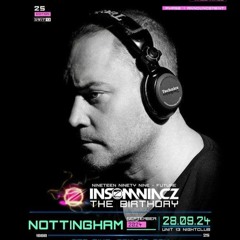 JFK At Insomniacz Nottingham Sept 28th 2024 8pm-9pm