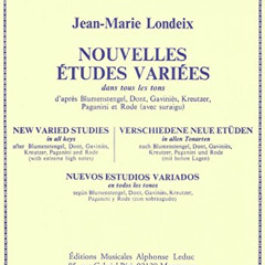 [ACCESS] PDF ✔️ JEAN-MARIE LONDEIX - NOUVELLES ETUDES VARIEES, POUR SAXOPHONE by  LON